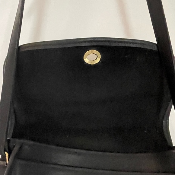 *Vintage* Coach City Crossbody Purse Made In New York Black Creed 372-3725 - Picture 4 of 16